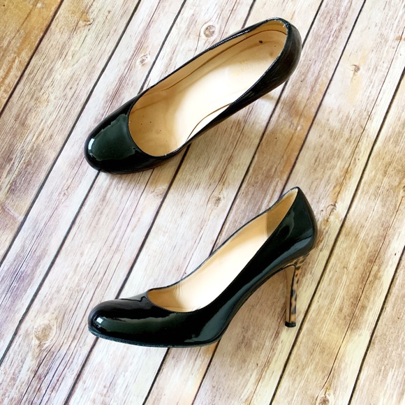 kate spade Shoes - Kate Spade | Black Leopard Heels